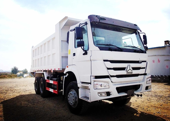 Potere di cavallo resistente dell'autocarro con cassone ribaltabile dell'euro II di Sinotruk Howo 6x4 371 25 tonnellate di carico