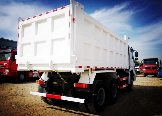 Potere di cavallo resistente dell'autocarro con cassone ribaltabile dell'euro II di Sinotruk Howo 6x4 371 25 tonnellate di carico