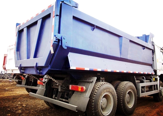 Potere di cavallo resistente dell'autocarro con cassone ribaltabile dell'euro II di Sinotruk Howo 6x4 371 25 tonnellate di carico