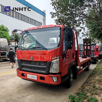 Vendita calda HOWO Wrecker Truck 4x2 3-5 tonnellate Flatbed Light Duty Wrecker Tow Truck
