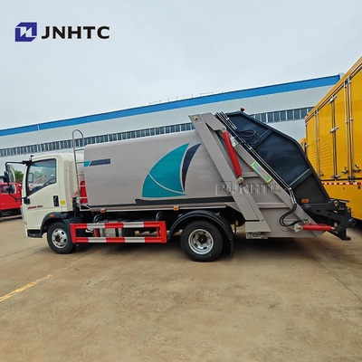 HOWO Camioneria della spazzatura 4X2 5CBM 105CBM Compattatore della spazzatura Camioneria della spazzatura