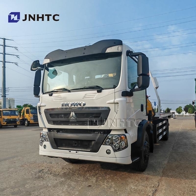 HOWO TX Cran Truck 320HP 4X2 15TON Cargo montato Wrecker Truck con idraulica rettangolare Boom Cran Truck