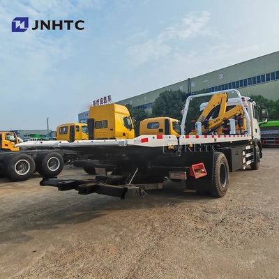 HOWO TX Cran Truck 320HP 4X2 15TON Cargo montato Wrecker Truck con idraulica rettangolare Boom Cran Truck