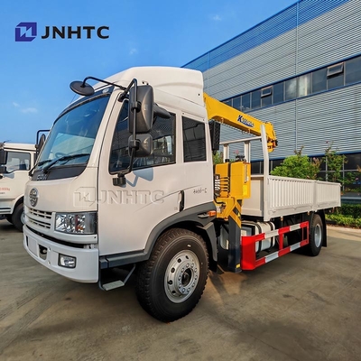 Camion Faw Granata 14 tonnellate 4x2 160 CV Camion con gru Camion merci cinese con gru Boom dritto