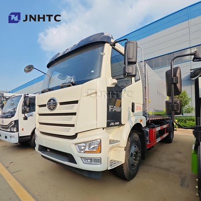 Nuovo camion spazzatura FAW 4x2 240HP 12m3 camion spazzatura compatto vendita calda
