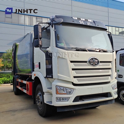 Nuovo camion spazzatura FAW 4x2 240HP 12m3 camion spazzatura compatto vendita calda
