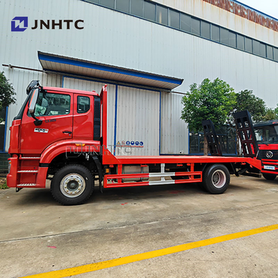 HOWO Piccolo camion a letto basso 4x2 container autocarro a letto piatto prezzo