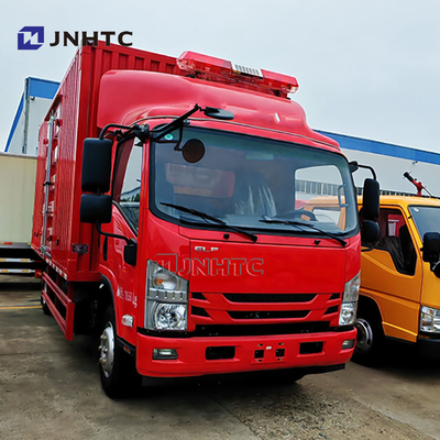 Marchio 5 Ton Truck 4x2 6 Wheeler Cargo Van Mini Truck Euro2 Diesel Cargo Truck Con Cavi Idraulici
