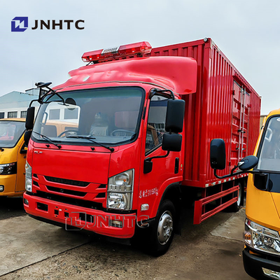 Marchio 5 Ton Truck 4x2 6 Wheeler Cargo Van Mini Truck Euro2 Diesel Cargo Truck Con Cavi Idraulici
