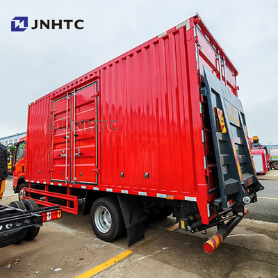 Marchio 5 Ton Truck 4x2 6 Wheeler Cargo Van Mini Truck Euro2 Diesel Cargo Truck Con Cavi Idraulici