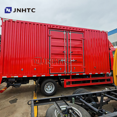 Marchio 5 Ton Truck 4x2 6 Wheeler Cargo Van Mini Truck Euro2 Diesel Cargo Truck Con Cavi Idraulici