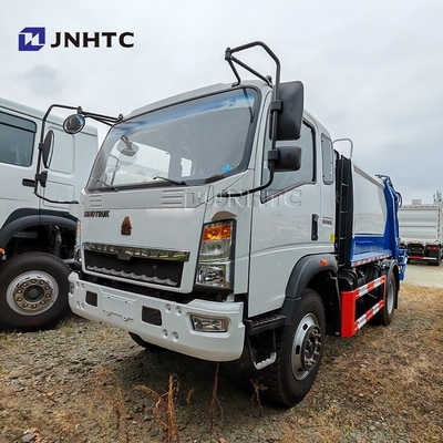 NEW HOWO Camioneria della spazzatura 4X2 5CBM 105CBM Compattatore della spazzatura Camioneria della spazzatura