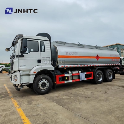 Shacman M3000 camion cisterna di carburante 6 * 4 300HP Alluminio legato petrolio camion cisterna in vendita