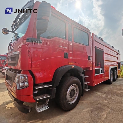 HOWO Camione antincendio 6X4 480 CV Cisterna a schiuma d'acqua 5000L Camione antincendio Mini Camione antincendio