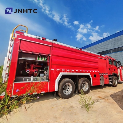HOWO Camione antincendio 6X4 480 CV Cisterna a schiuma d'acqua 5000L Camione antincendio Mini Camione antincendio