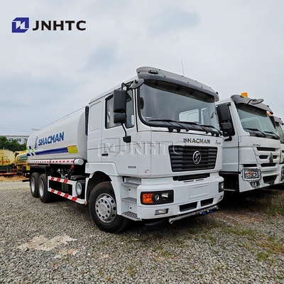 Shacman L2000 Camion cisterna dell'acqua 6X4 235HP Camion cisterna dell'acqua in lega di alluminio Camion sprinkler