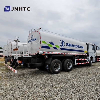 Shacman L2000 Camion cisterna dell'acqua 6X4 235HP Camion cisterna dell'acqua in lega di alluminio Camion sprinkler