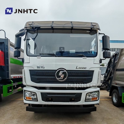 Nuovo Shacman L3000 4X2 5 tonnellate 6 ruote Compressore camion della spazzatura in vendita