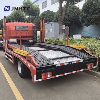 Trascinamento di 3 auto Sinotruk HOWO 4X2 Doppio ponte 5t 6t Diesel Fuel Fully Landed Wrecker Rescue Vehicle Flatbed Truck