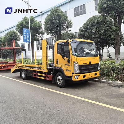HOWO Light Double Deck Flatbed Road Rescue Wrecker Tow Truck in vendita