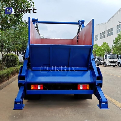 NEW HOWO Camioneria della spazzatura 4X2 5CBM 10CBM Hook Arm Camioneria della spazzatura in vendita