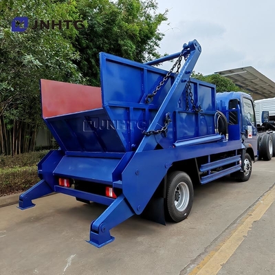 NEW HOWO Camioneria della spazzatura 4X2 5CBM 10CBM Hook Arm Camioneria della spazzatura in vendita