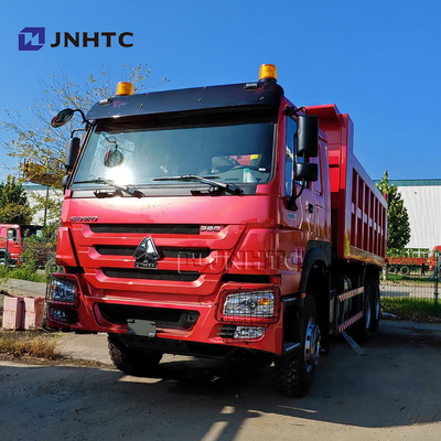 Camionetti a gomma Sinotruk 6x4 10 ruote 30 tonnellate Camionetto a scarico Euro 3 standard di emissioni