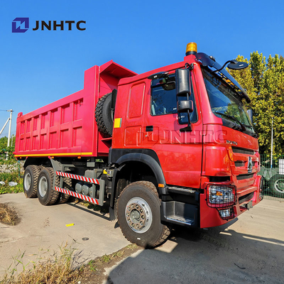 Camionetti a gomma Sinotruk 6x4 10 ruote 30 tonnellate Camionetto a scarico Euro 3 standard di emissioni