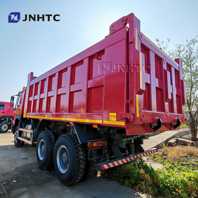Camionetti a gomma Sinotruk 6x4 10 ruote 30 tonnellate Camionetto a scarico Euro 3 standard di emissioni