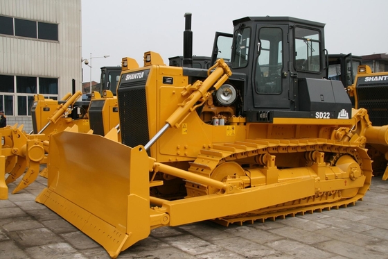 Macchinario della costruzione pesante di SHANTUI 220HP con il bulldozer SD22 del cingolo