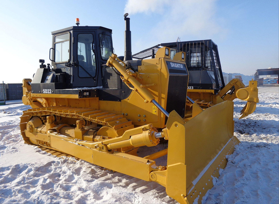 Macchinario della costruzione pesante di SHANTUI 220HP con il bulldozer SD22 del cingolo