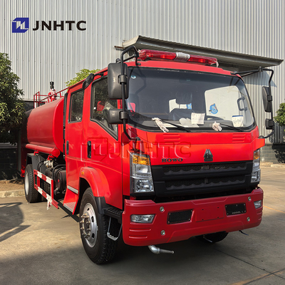 Produttore HOWO 4x2 5000L Cisterna idrica Camion pompieri Camion antincendio
