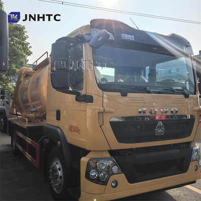 NEW HOWO TX Camion aspiratore di acque reflue 15cbm Serbatoio di aspirazione septica fecale