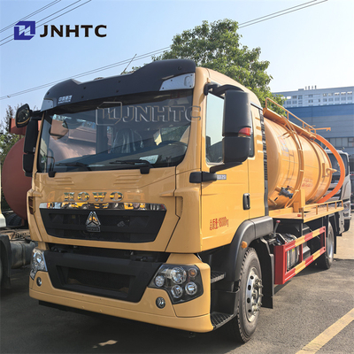 NEW HOWO TX Camion aspiratore di acque reflue 15cbm Serbatoio di aspirazione septica fecale
