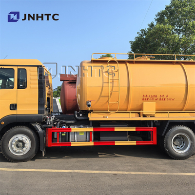 NEW HOWO TX Camion aspiratore di acque reflue 15cbm Serbatoio di aspirazione septica fecale
