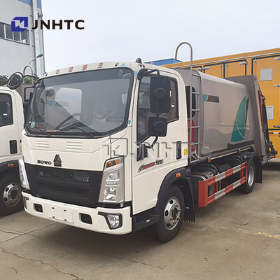 Fast Speed Nuovo HOWO 6 ruote 5-15cbm cassonetto pulizia camion della spazzatura