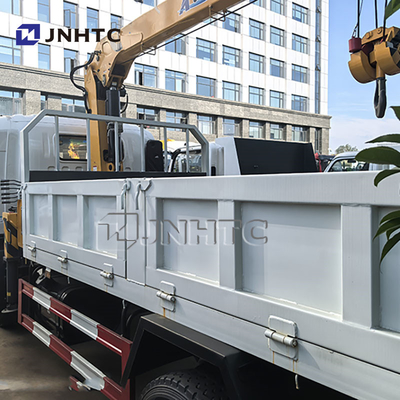 Cina Top Howo 4x2 Camion leggero carico gru montata idraulica 3Ton 4Ton 5Ton Telescopico Pickup Boom Gru in vendita