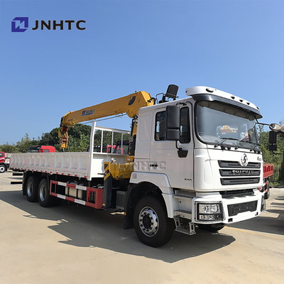 Camion pesante Shacman F3000 6X4 con gru da 5 a 50 tonnellate