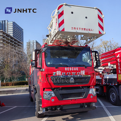 6x4 su misura 32 metri di altezza di lavoro scala aerea camion pompieri per il salvataggio di edifici alti