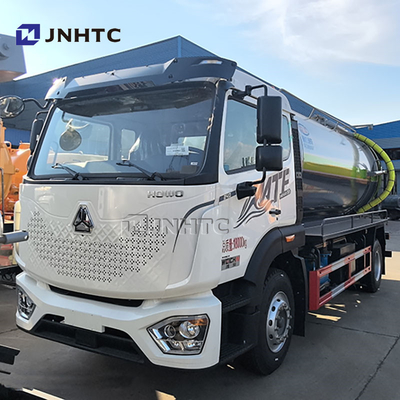 HOWO MATE 4x2 Mini aspirapolvere di scarico a vuoto Cisterna di aspirazione fecale