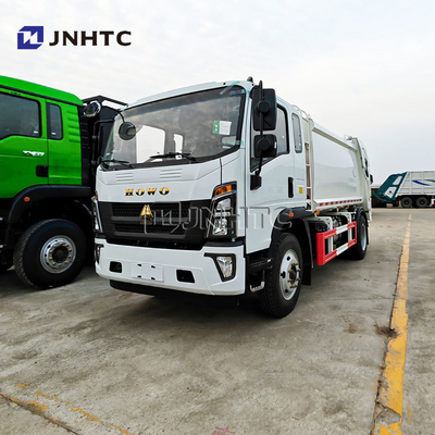 HOWO Raccolta di rifiuti leggeri Compattatore di rifiuti Camion prezzo Dimensioni alimentazione automatica