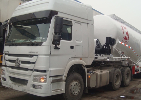 371 sterzo resistente del camion ZF del cemento dei rimorchi 6X4 dei semi di potere di HP