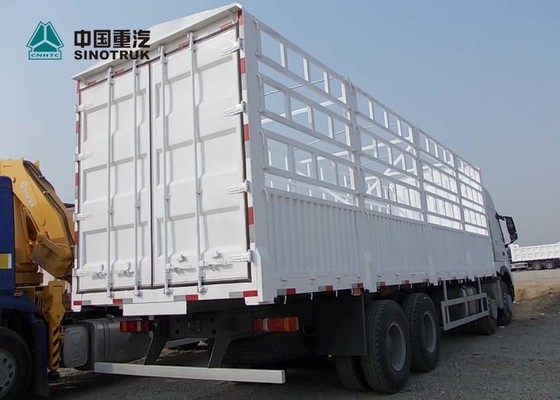 Camion pesante del carico di A7 Howo Sinotruk 8x4 50T con il contenitore di carico di lunghezza di 7M