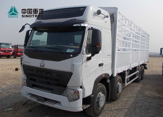 Camion pesante del carico di A7 Howo Sinotruk 8x4 50T con il contenitore di carico di lunghezza di 7M