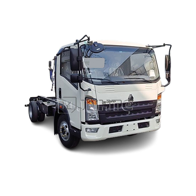 HOWO 4x2 leggero carico Mini Van Cargo Box Camion Camion Cina Camion Chassis