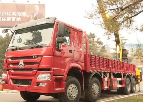 Il camion di SINOTRUK HOWO ha montato la gru/la gru a braccio girevole montata camion per costruzione
