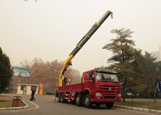 Una gru montata camion da 16 tonnellate, iso ccc della gru SQ16ZK4Q del camion dell'asta dell'articolazione