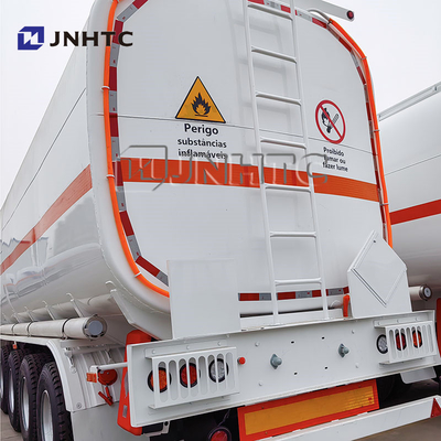 4 assi 75000L Serbatoio carburanti ferro acciaio Semi-Triller in vendita