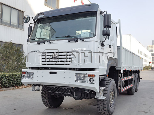 Sino Truck Howo 6x6 Off Road 6 pneumatici 10 ruote RHD LHD Full Wheel Drive AWD Camion di carico