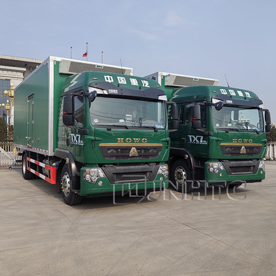 Buon prezzo Aumark HOWO TX7 6x4 Camion frigorifero Diesel Camion frigorifero leggero Contenitore frigorifero da 1 a 6 tonnellate Camion frigorifero
